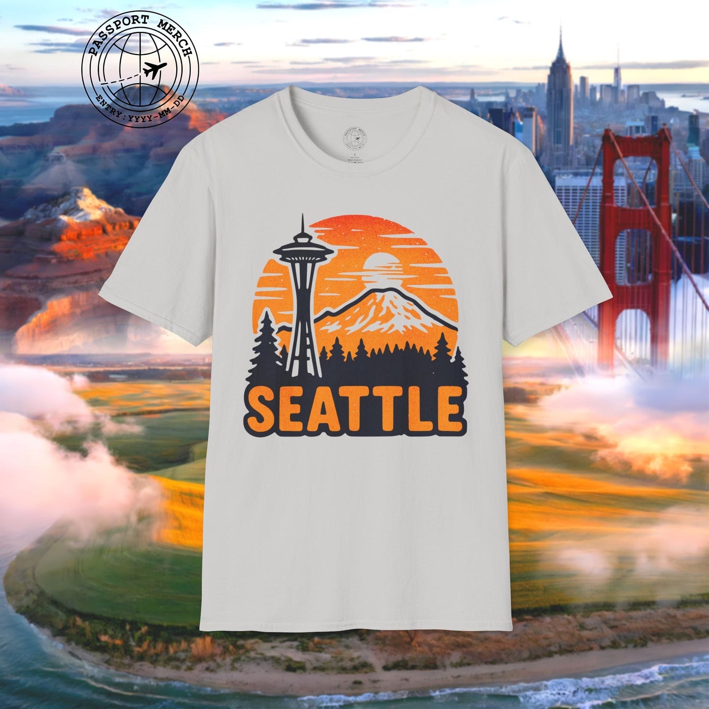 Seattle, Washington - 80's Vintage T-Shirt