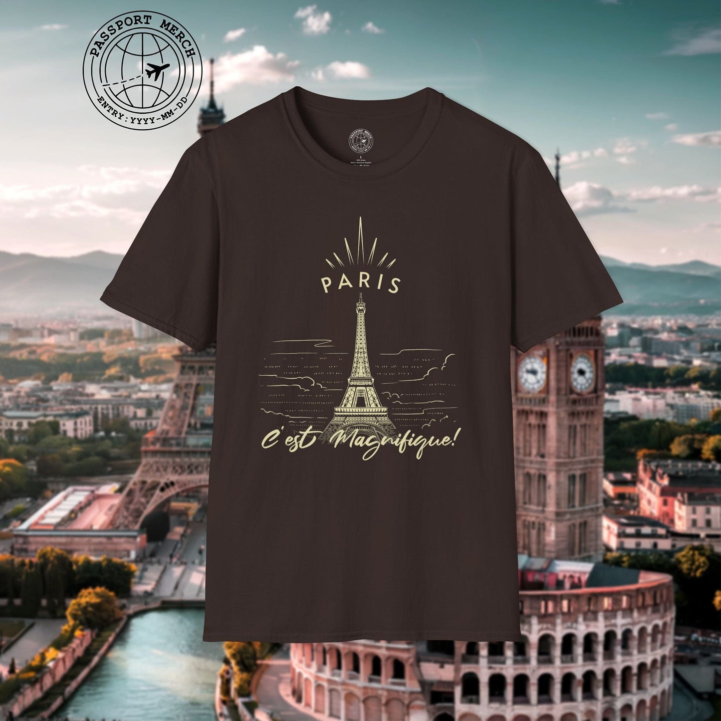 Paris C'est Magnifique France T-Shirt