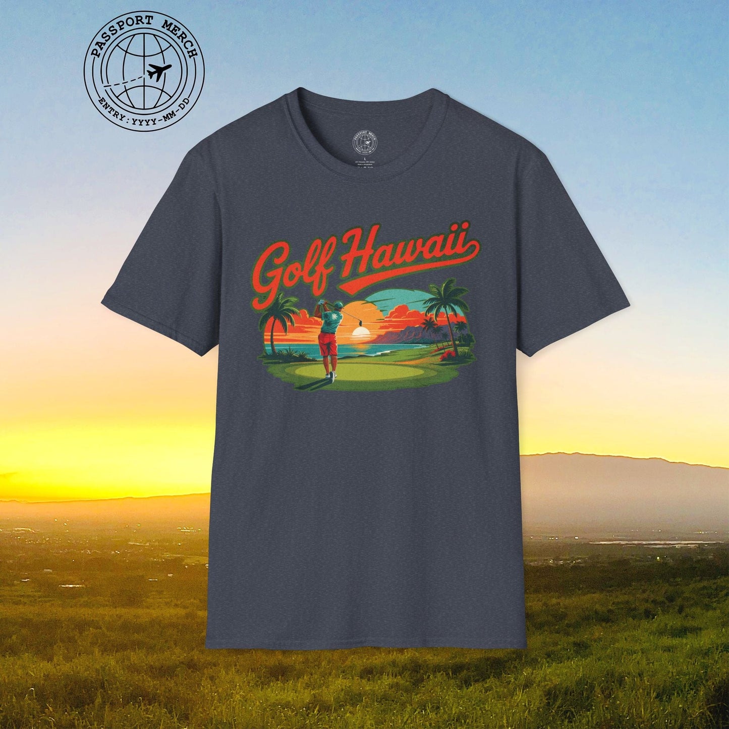 Retro Golf Hawaii T-Shirt