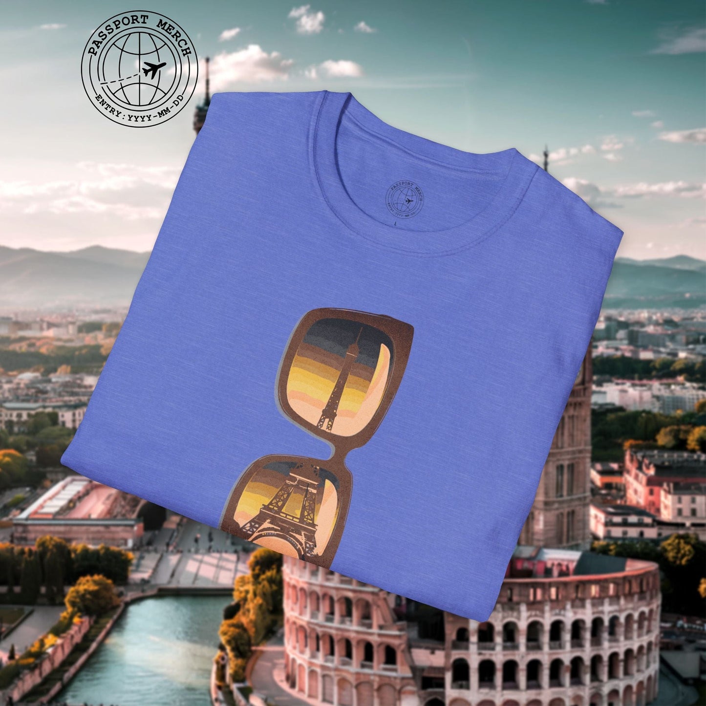 Reflections of the Eiffel Tower, Paris France T-Shirt