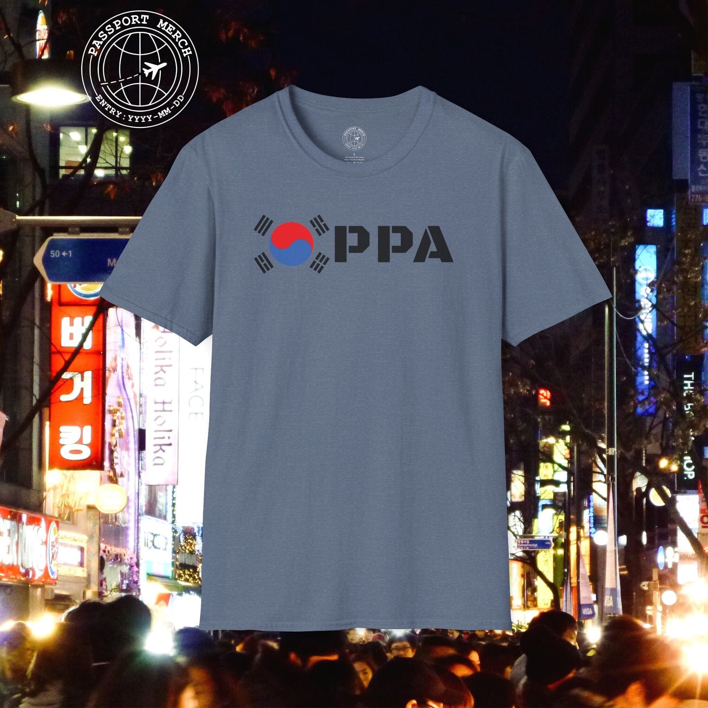 Oppa Flag, Korea T-Shirt