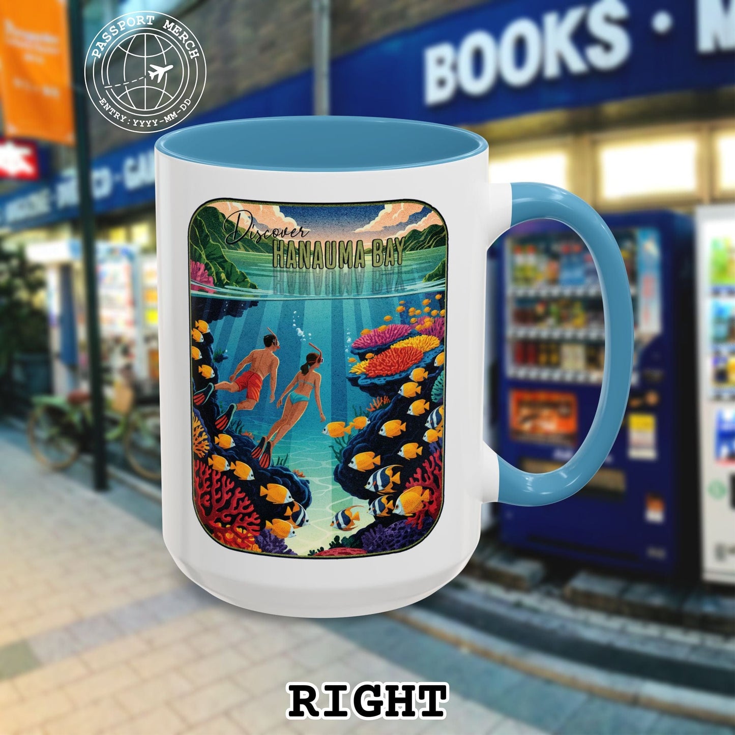 Discover Hanauma Bay, Hawaii 15oz Mug