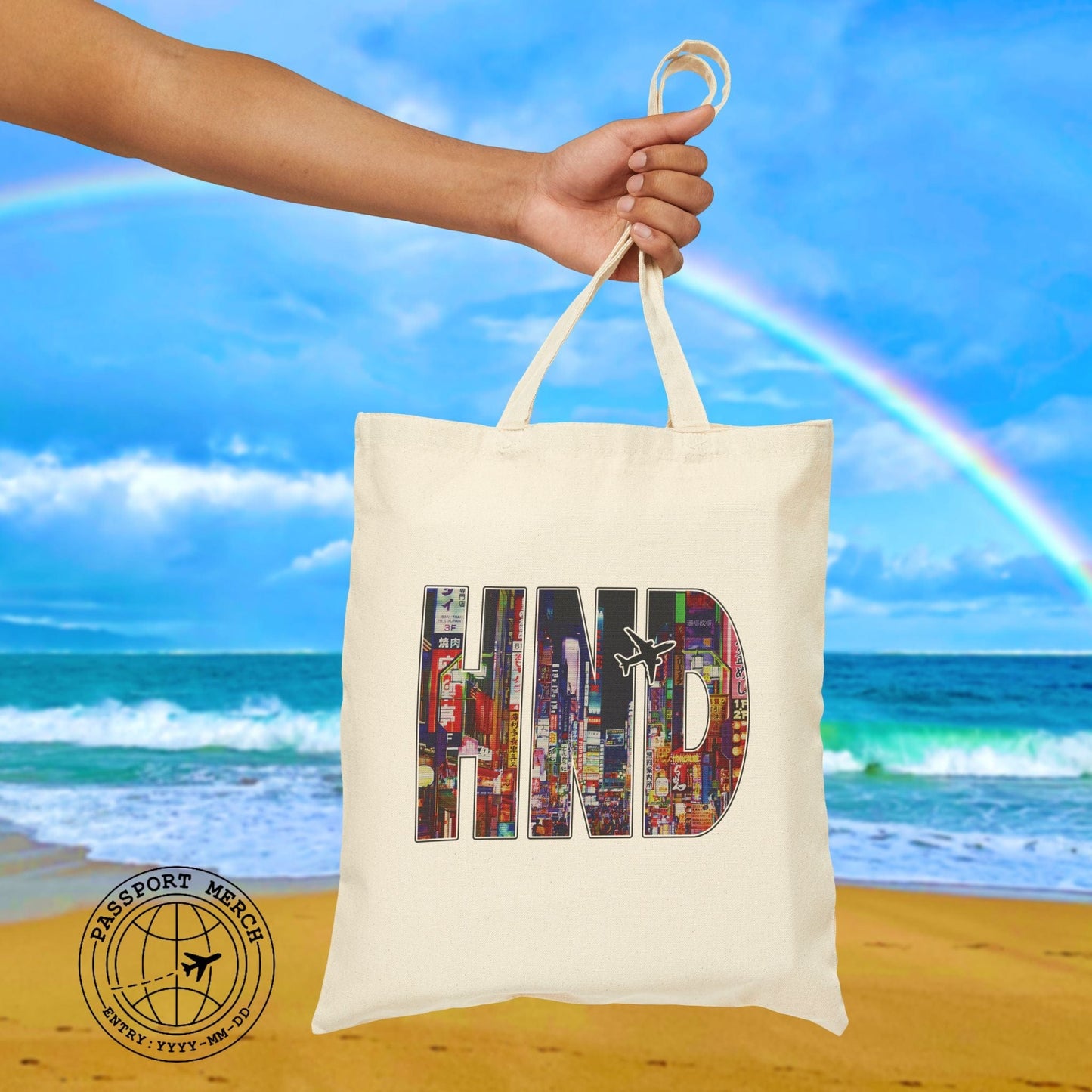 Airport Window Haneda Tokyo Japan HND Tote Bag