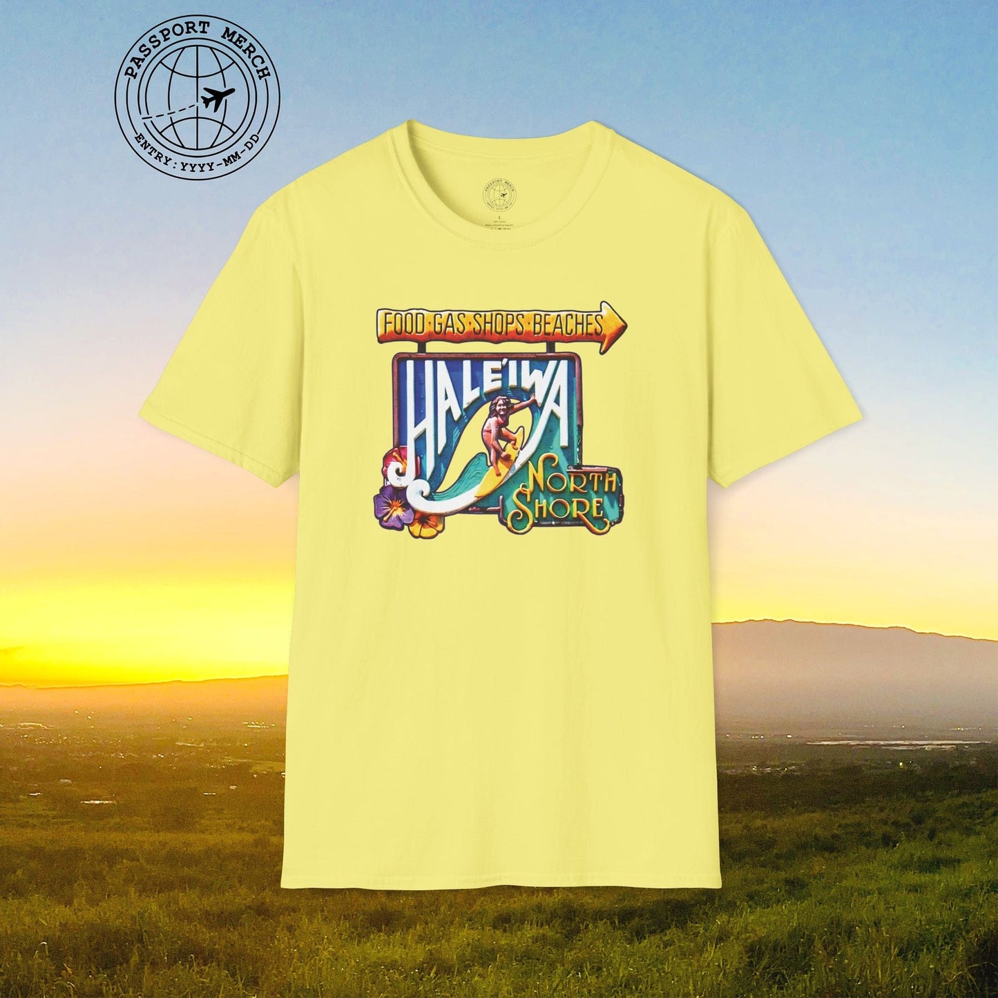 Signs of Wanderlust, Hale'iwa (South) Oahu, Hawaii T-Shirt