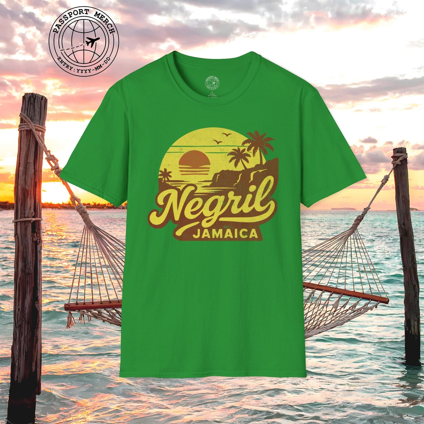 Negril, Jamaica - 80's Vintage T-Shirt