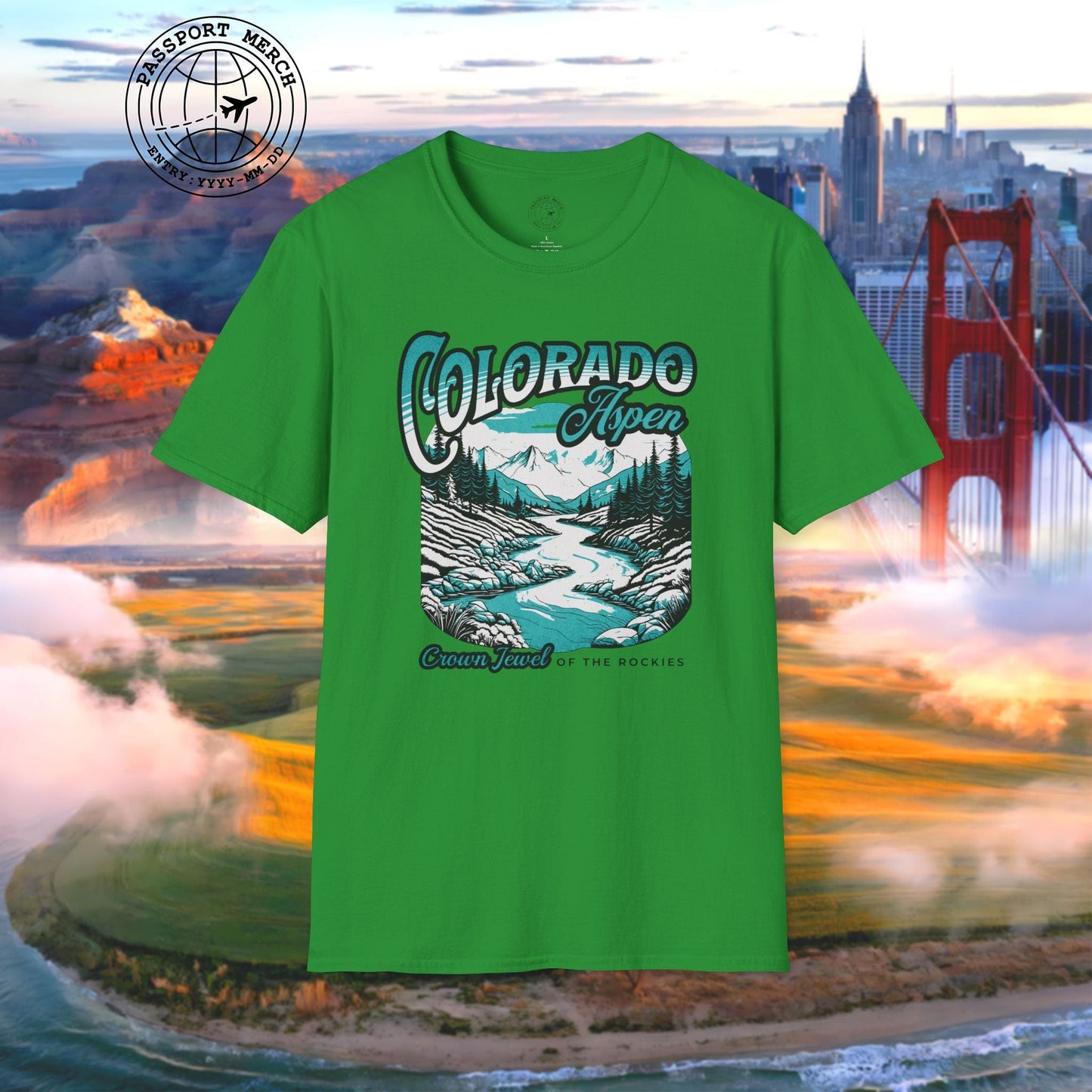 Aspen Crown Jewel of the Rockies Colorado T-Shirt