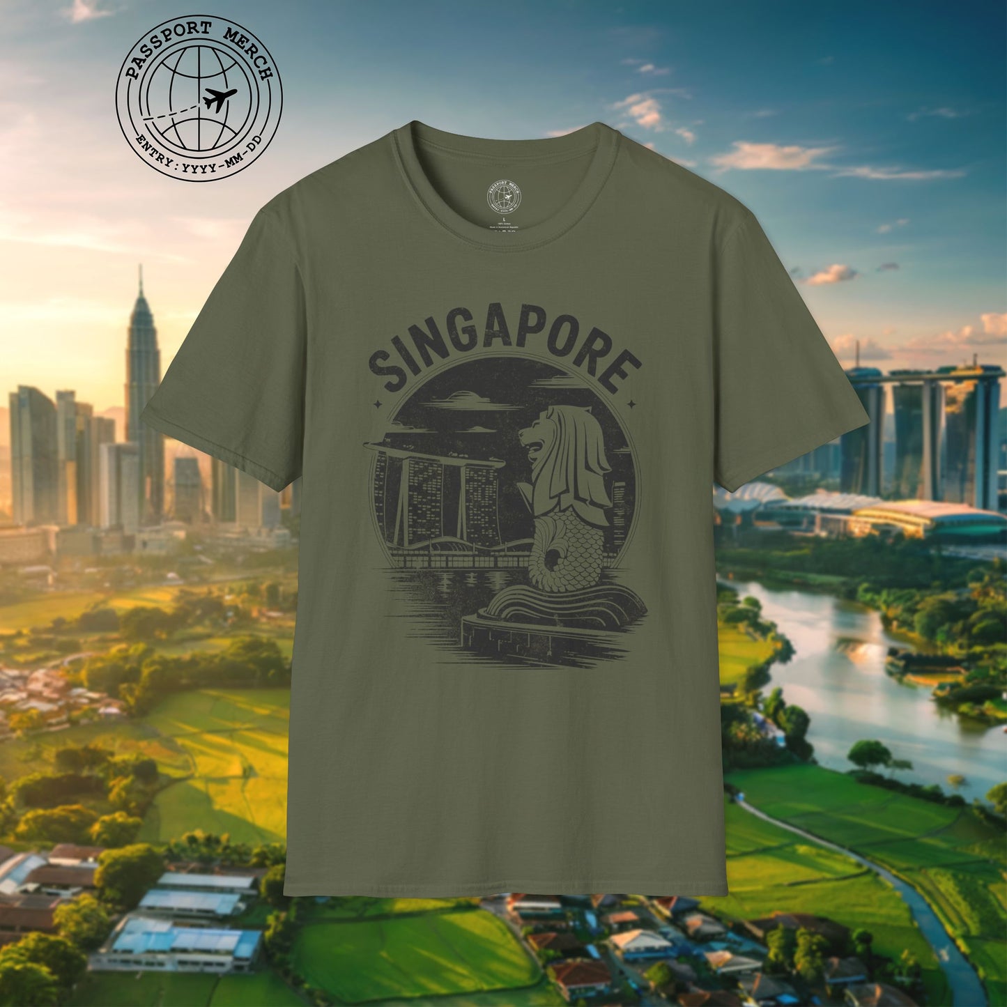 Vintage Singapore Merlion T-Shirt