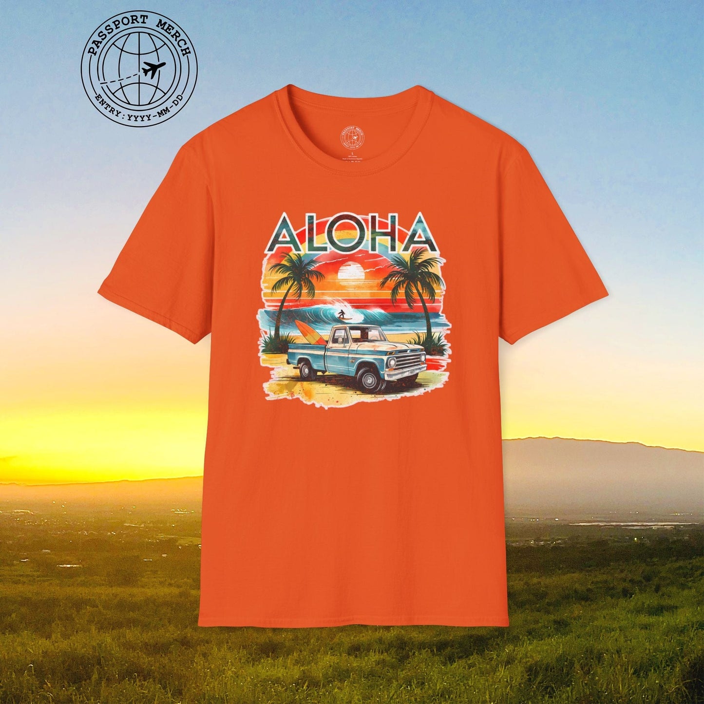Retro Truck Hawaii Aloha T-Shirt