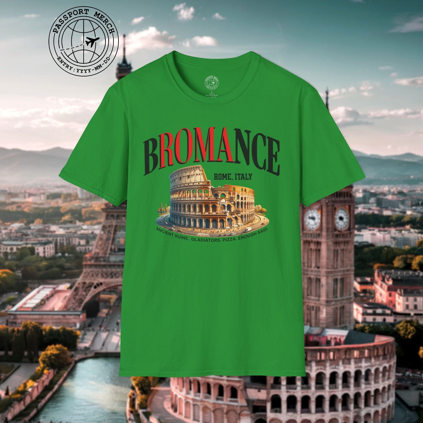 bROMAnce, Rome Italy T-Shirt