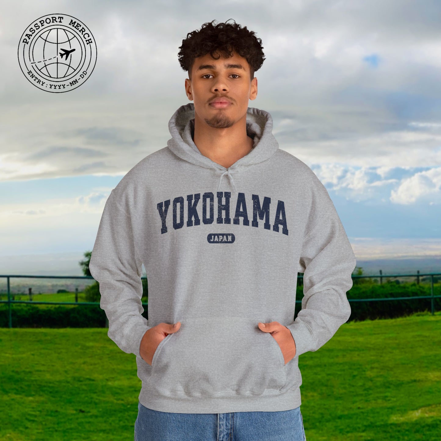 Classic Athletic (Bucket List Edition), Yokohama, Japan Hoodie