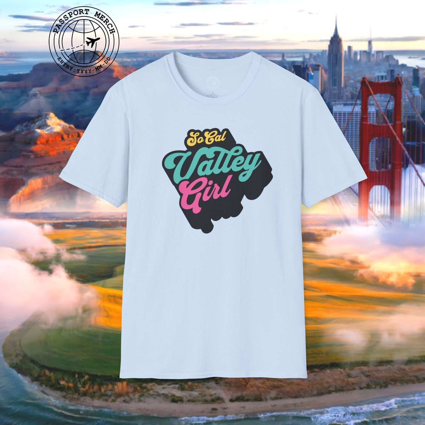 SoCal Valley Girl, California T-Shirt