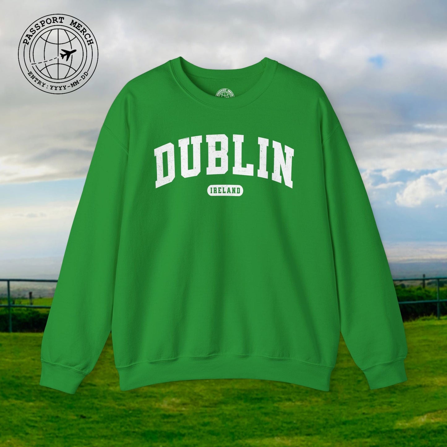 Classic Athletic (Bucket List Edition), Dublin, Ireland Crewneck