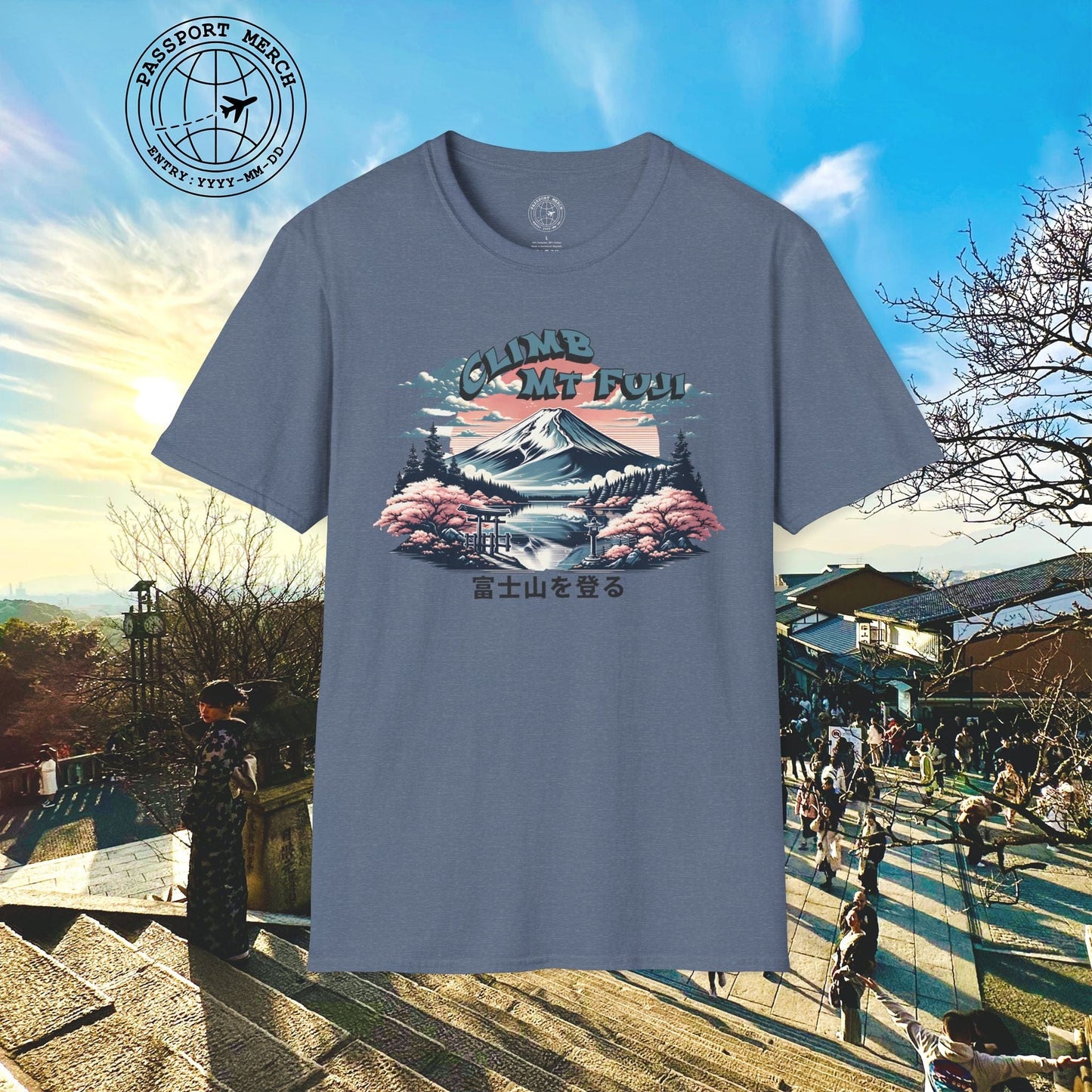 Climb Mount Fuji Japan T-Shirt