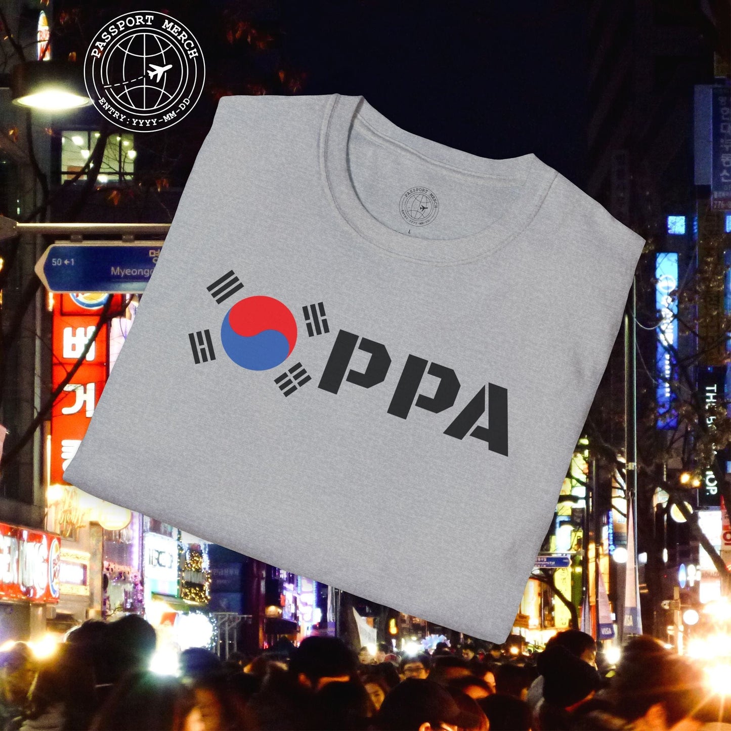 Oppa Flag, Korea T-Shirt