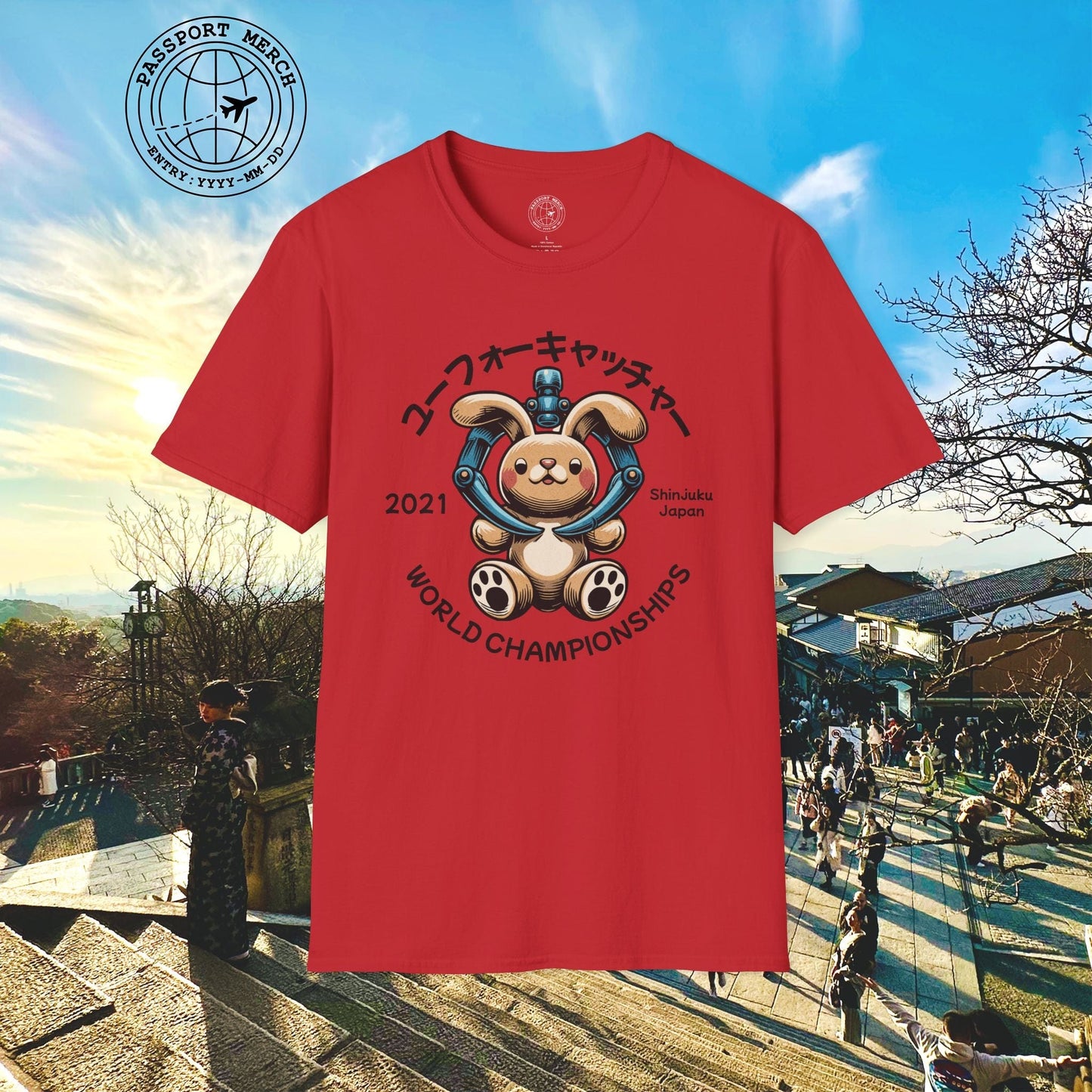 UFO Catcher World Championships, Shinjuku Japan T-Shirt