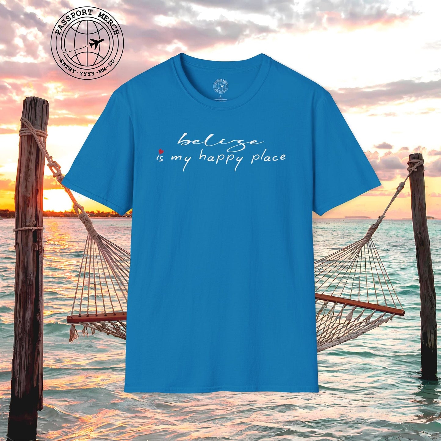 Belize is my happy place T-Shirt