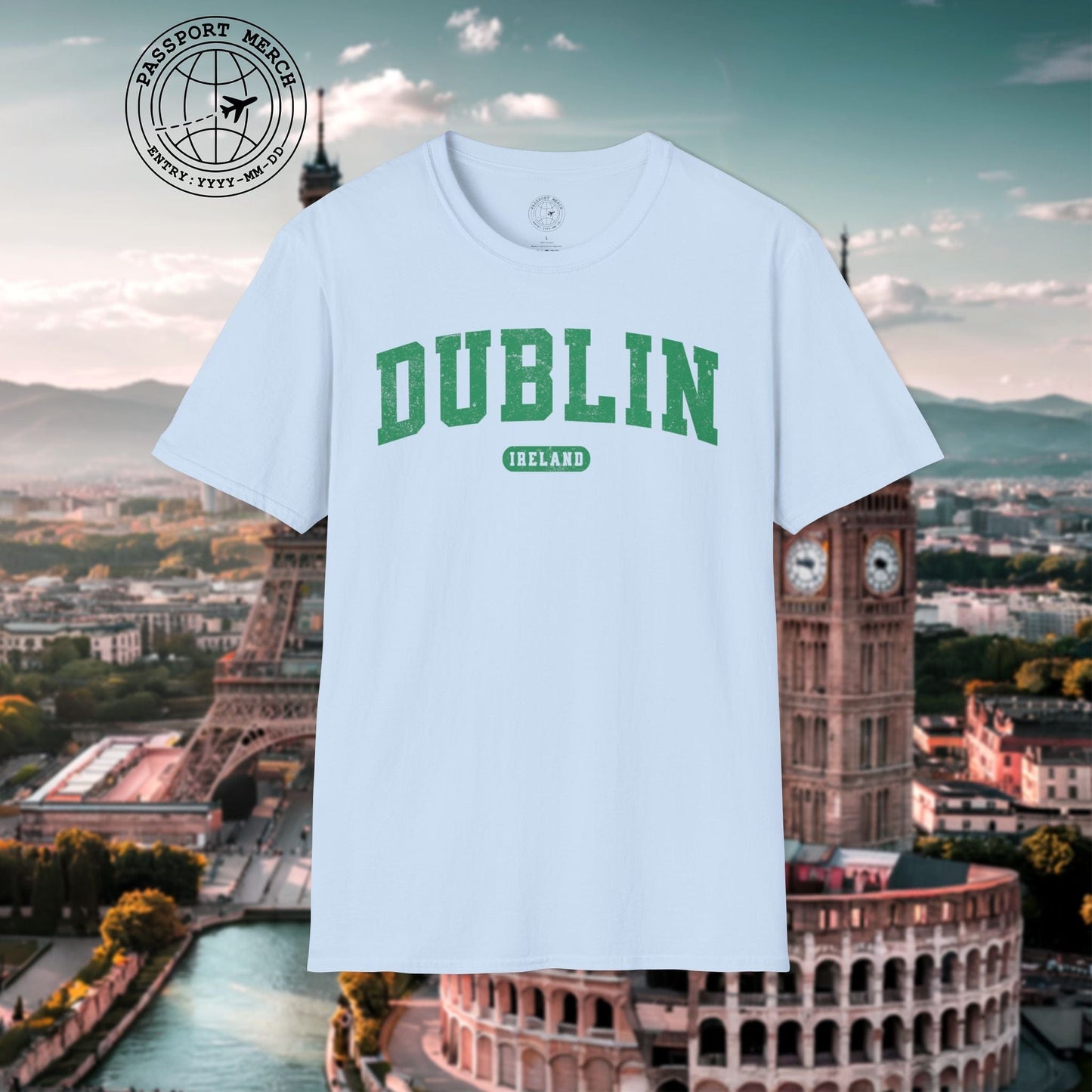 Classic Athletic (Bucket List Edition), Dublin, Ireland T-Shirt