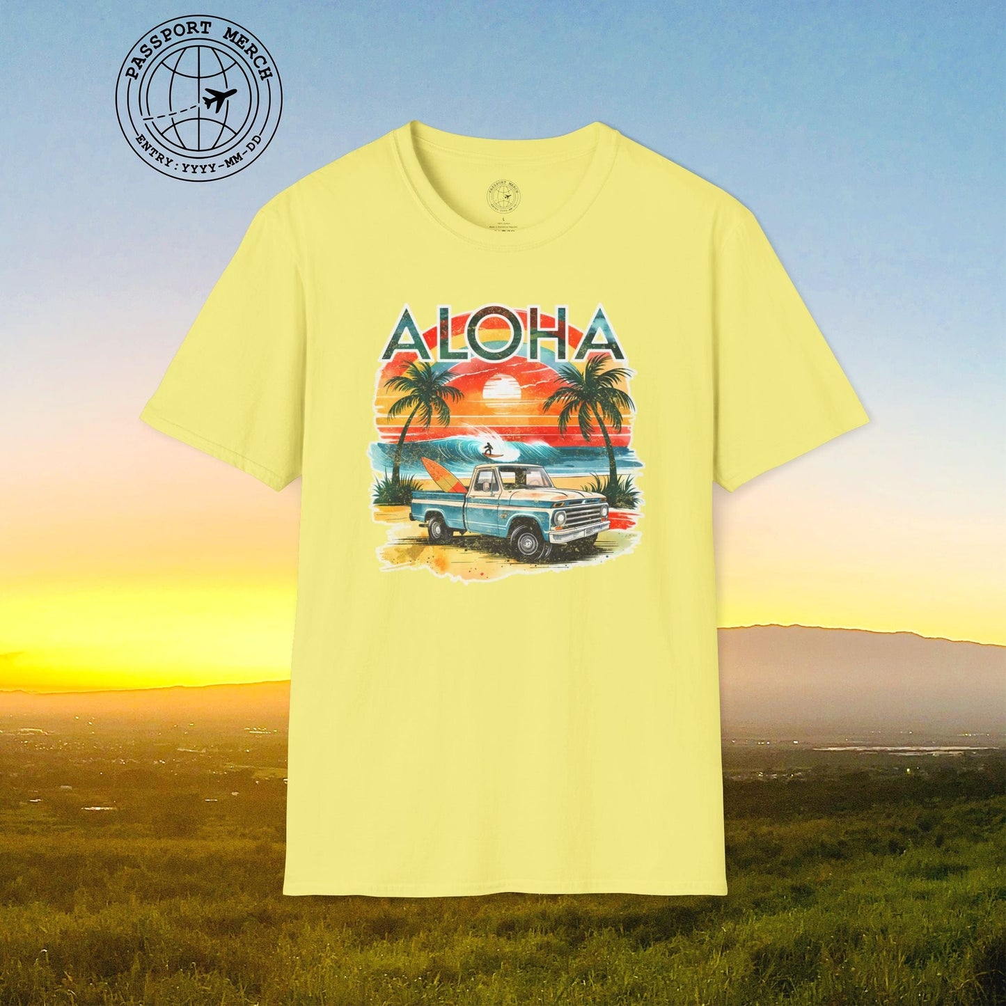 Retro Truck Hawaii Aloha T-Shirt