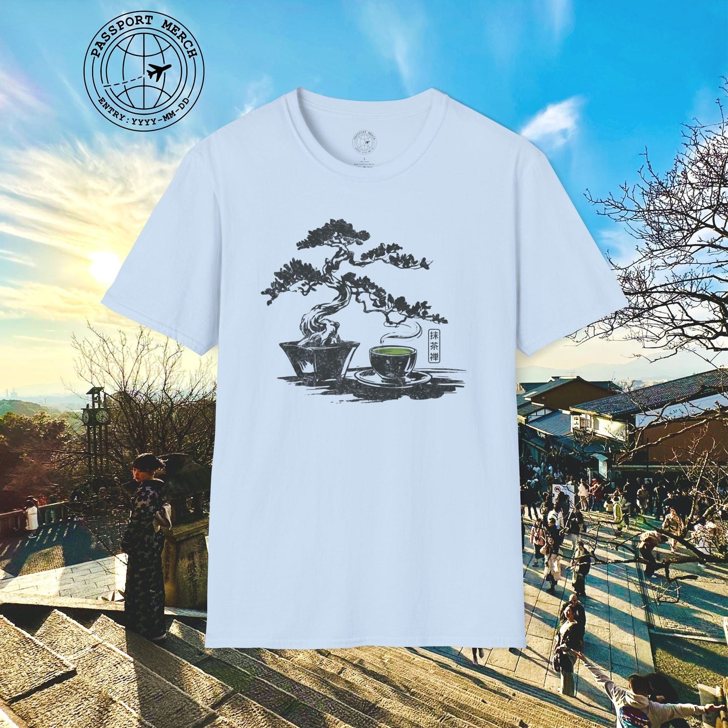 Vintage Matcha Zen, Japan T-Shirt