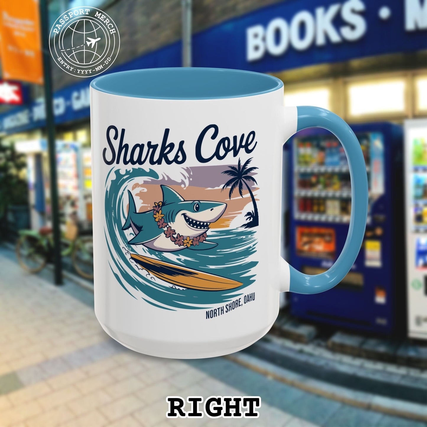 Sharks Cove Oahu, Hawaii 15oz Mug