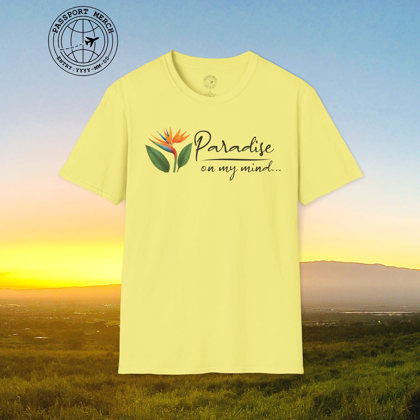 Paradise on My Mind, Hawaii T-Shirt