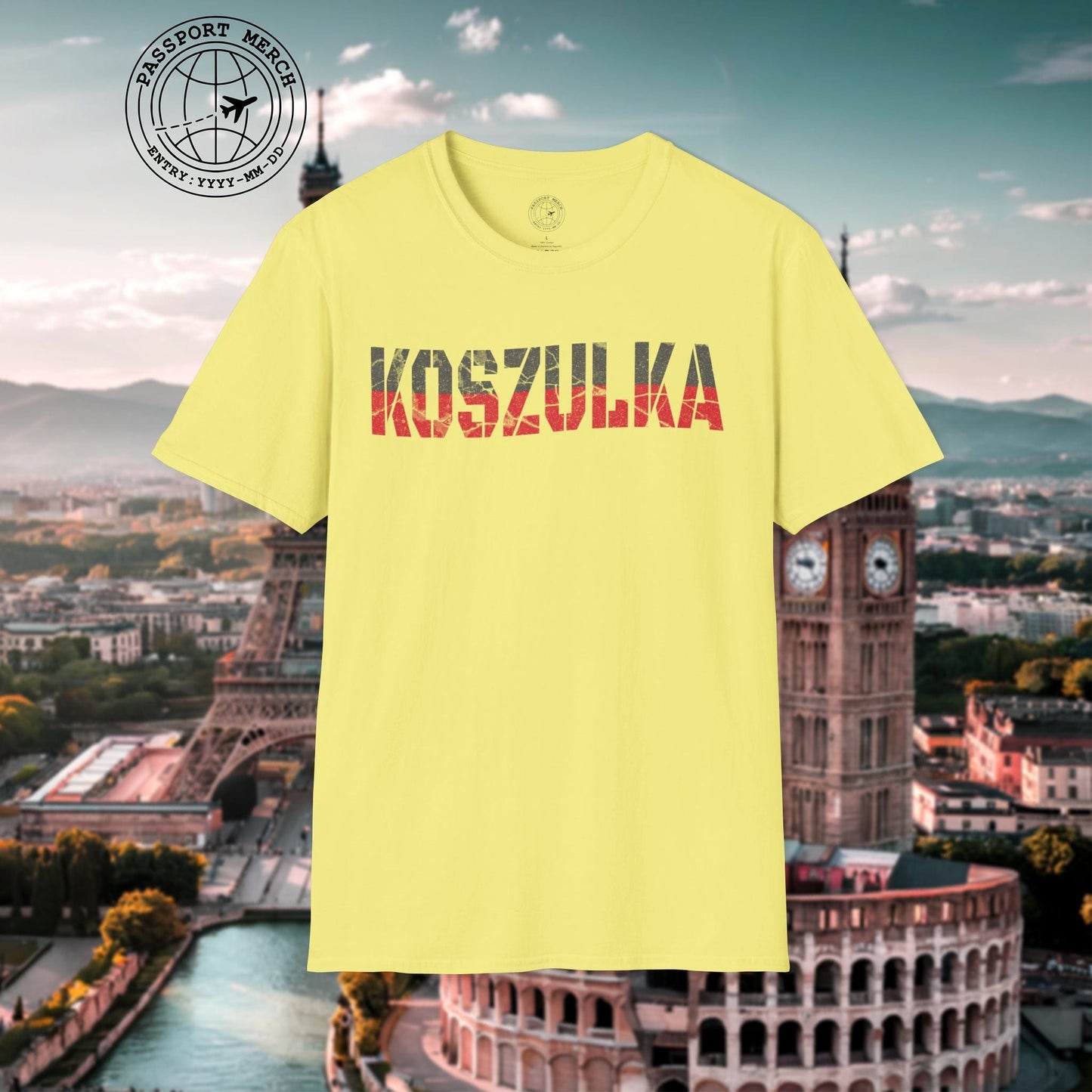 T-Shirt that says T-Shirt in Polish