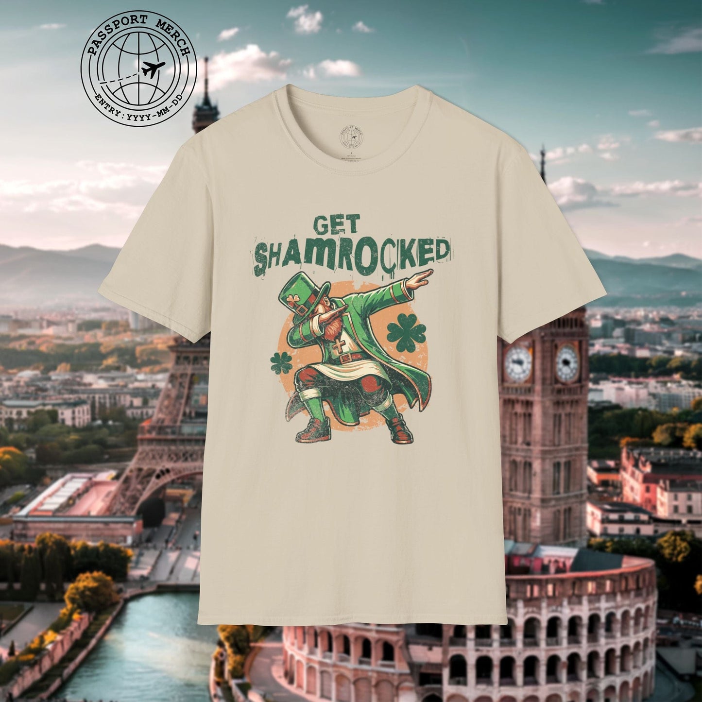 Get Shamrocked, Ireland T-Shirt