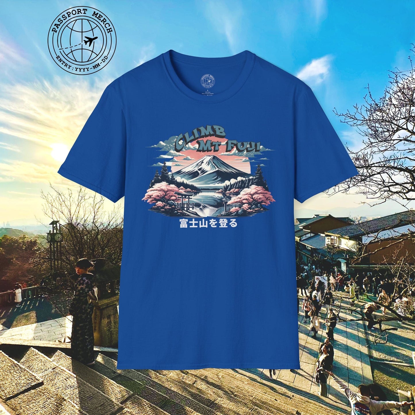 Climb Mount Fuji Japan T-Shirt