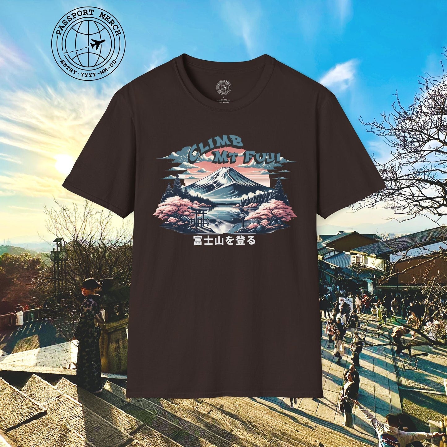 Climb Mount Fuji Japan T-Shirt
