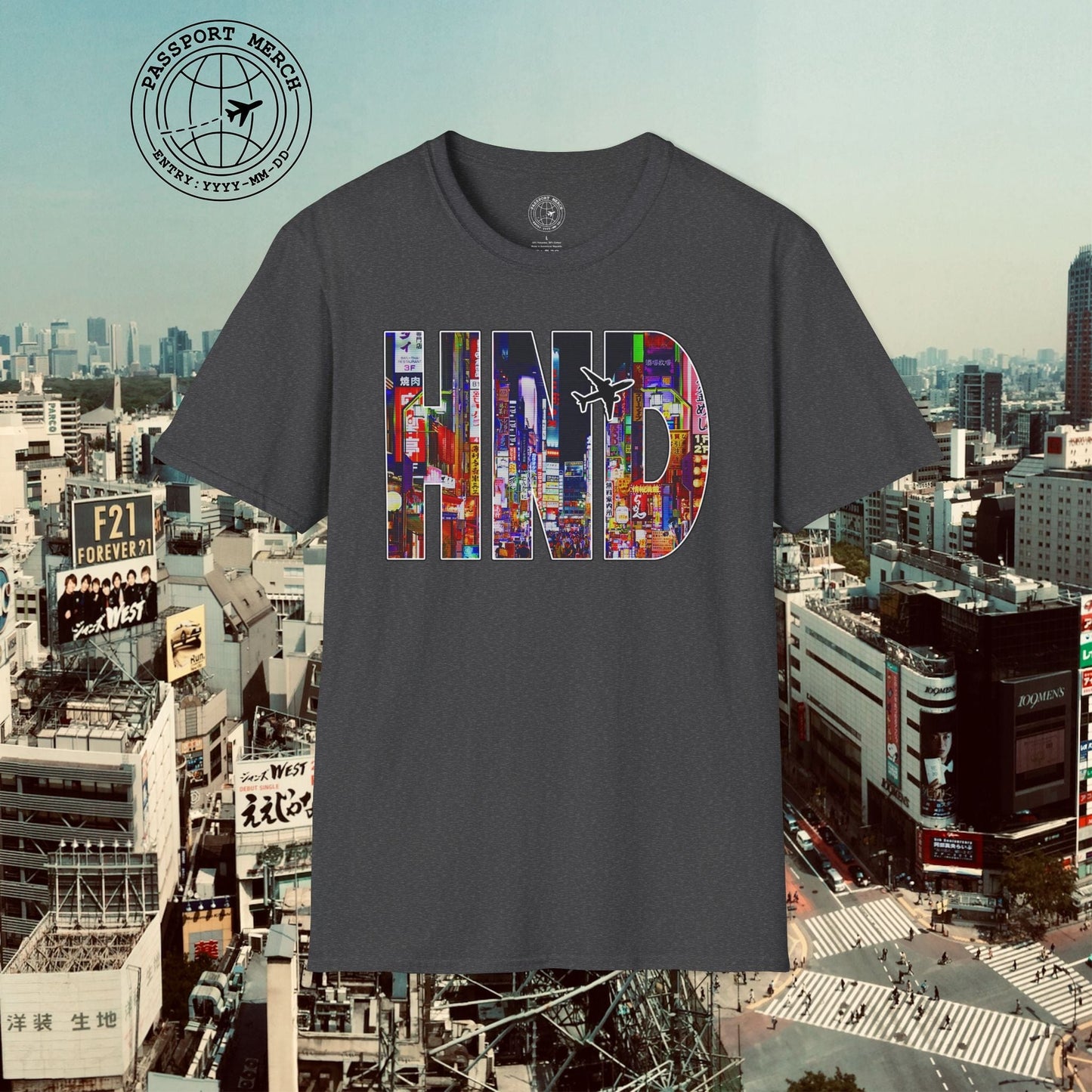 Airport Window Haneda Tokyo Japan HND T-Shirt