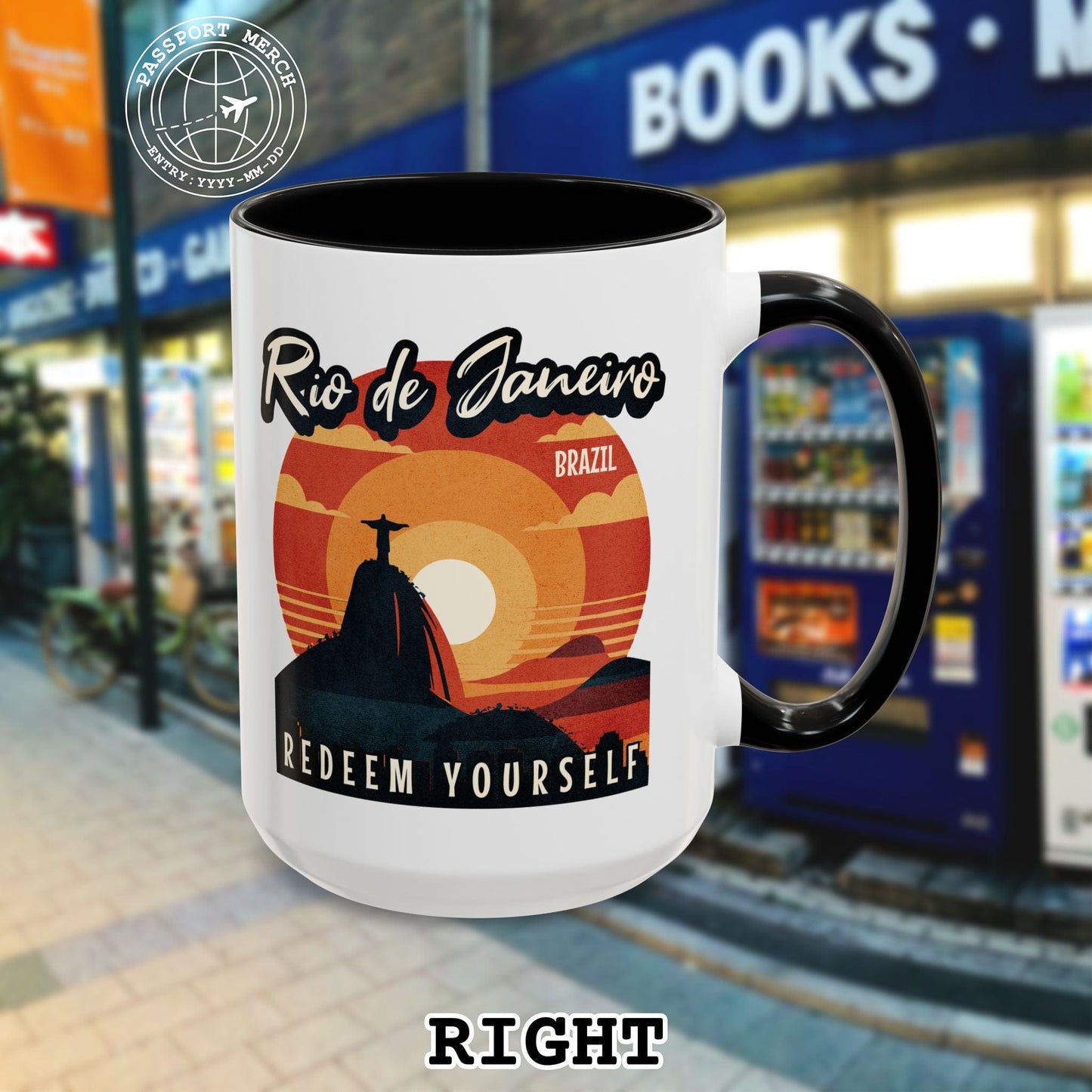 Redeem Yourself Rio de Janeiro Brazil 15oz Mug