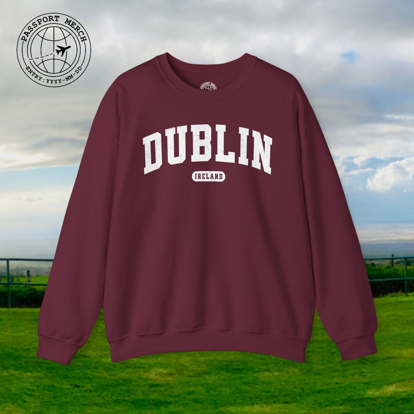 Classic Athletic (Bucket List Edition), Dublin, Ireland Crewneck