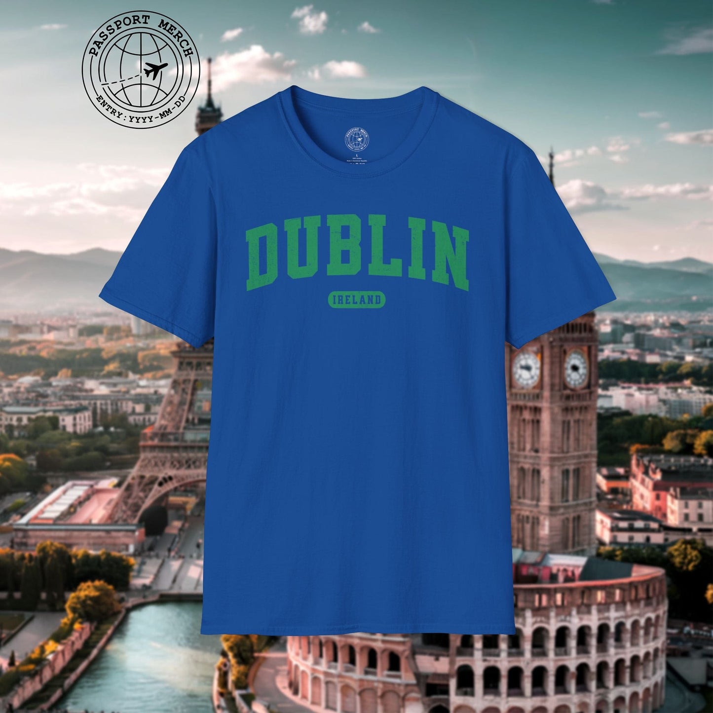 Classic Athletic (Bucket List Edition), Dublin, Ireland T-Shirt