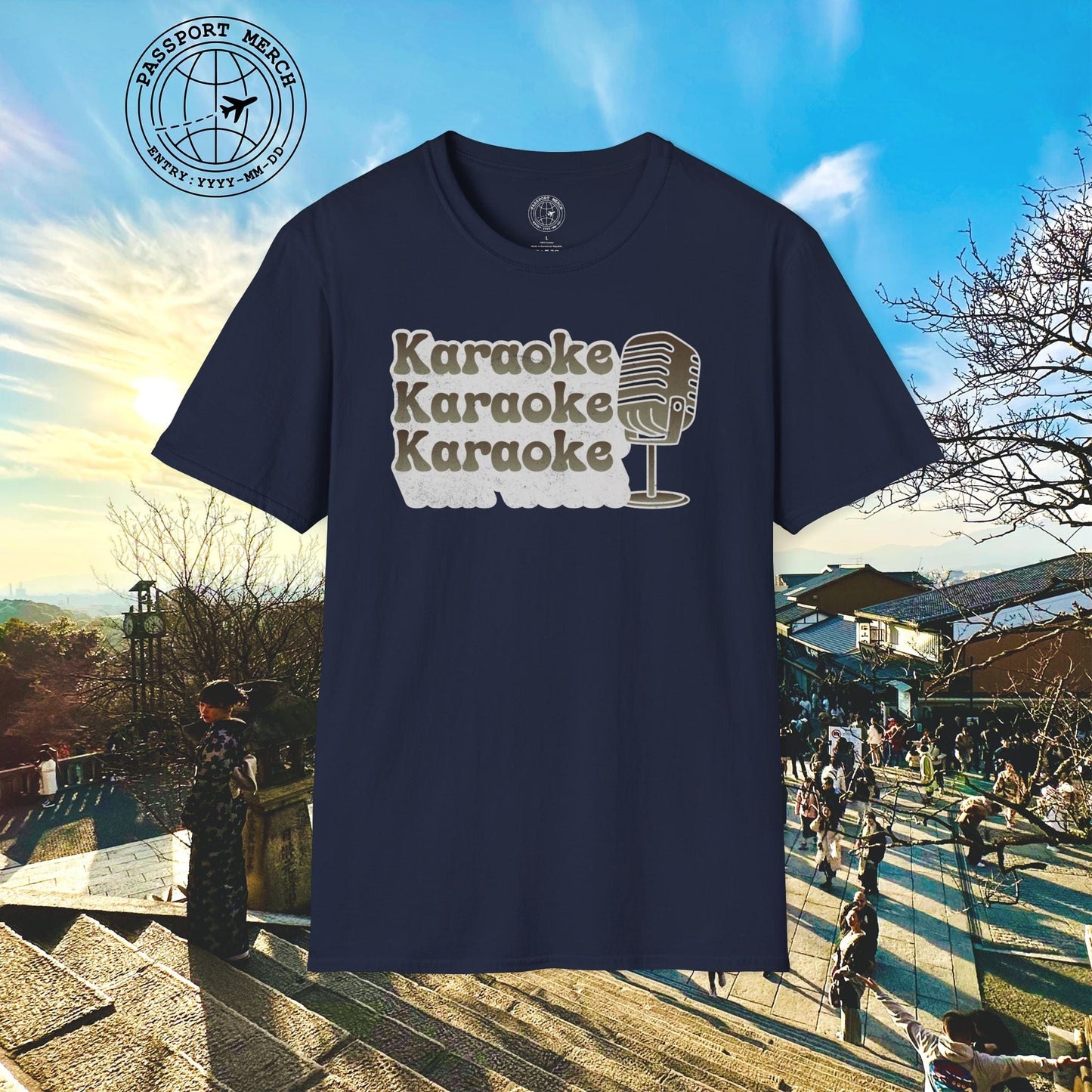 Retro Karaoke Karaoke Karaoke, Japan T-Shirt