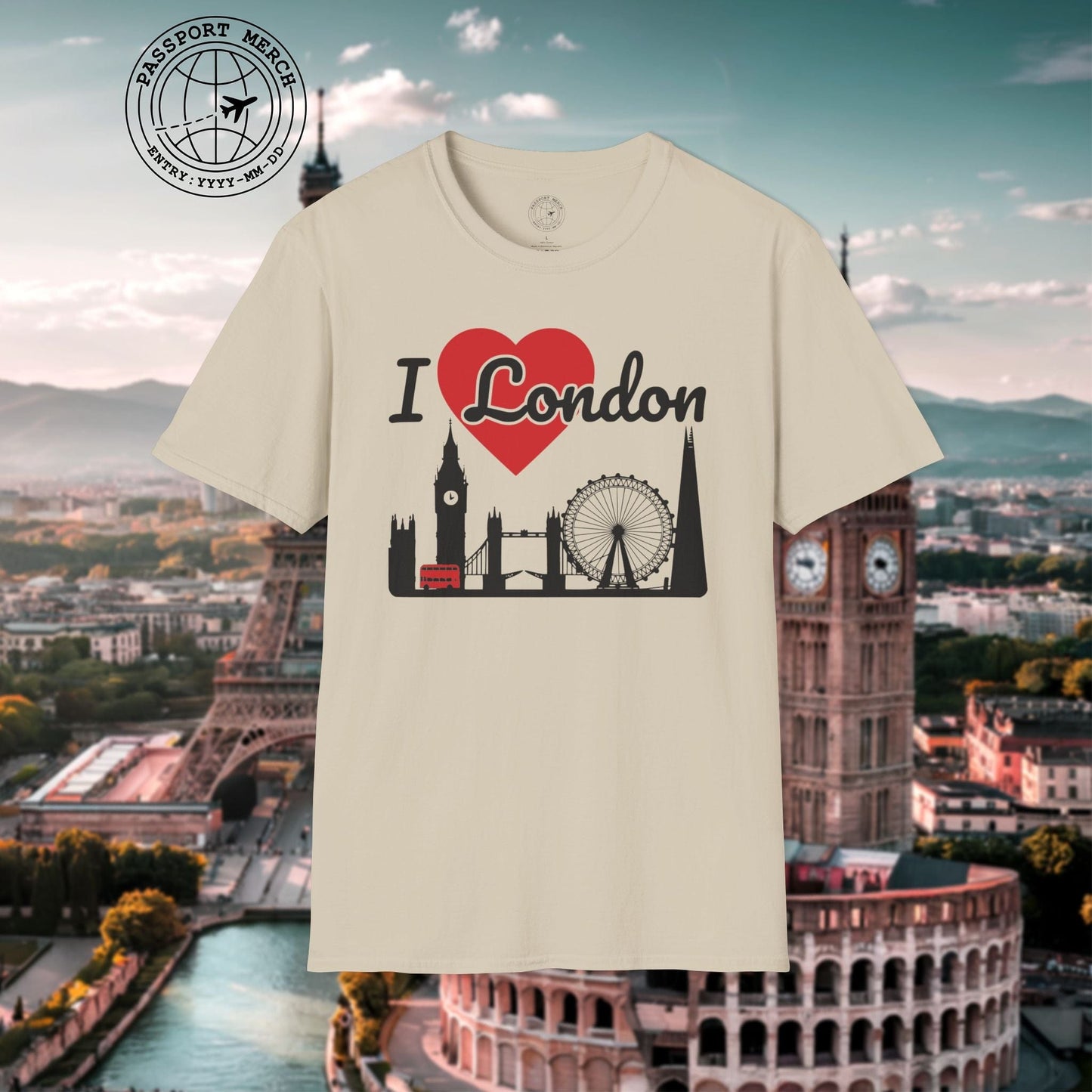 I Heart London England UK T-Shirt