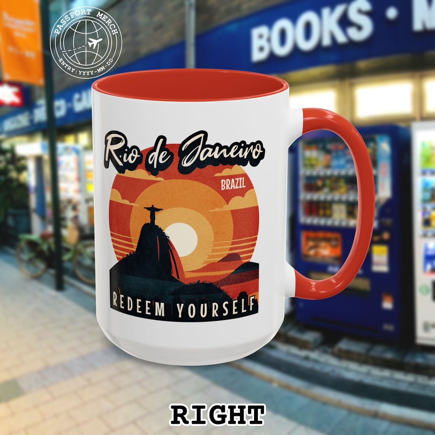 Redeem Yourself Rio de Janeiro Brazil 15oz Mug