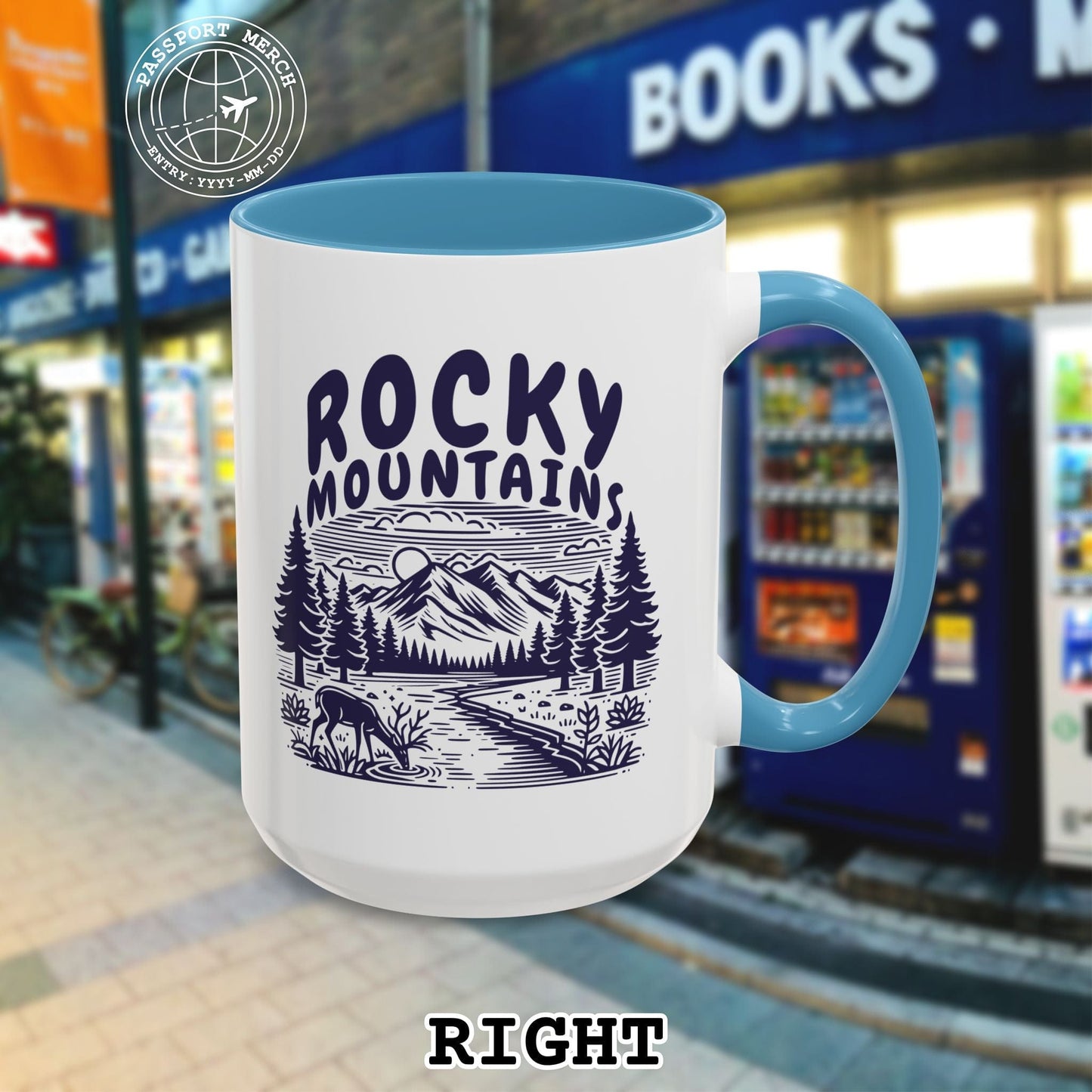 Rocky Mountain Explorer Colorado 15oz Mug
