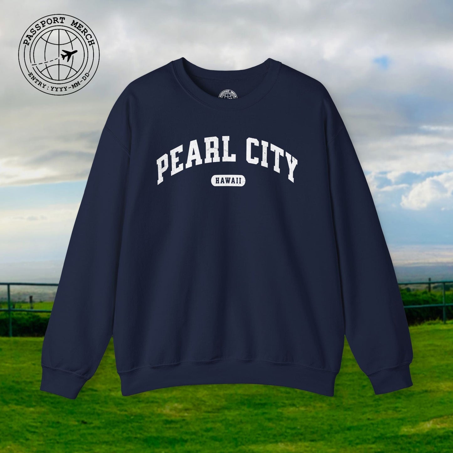 Classic Athletic, Pearl City, Hawaii (Fan Service) Crewneck