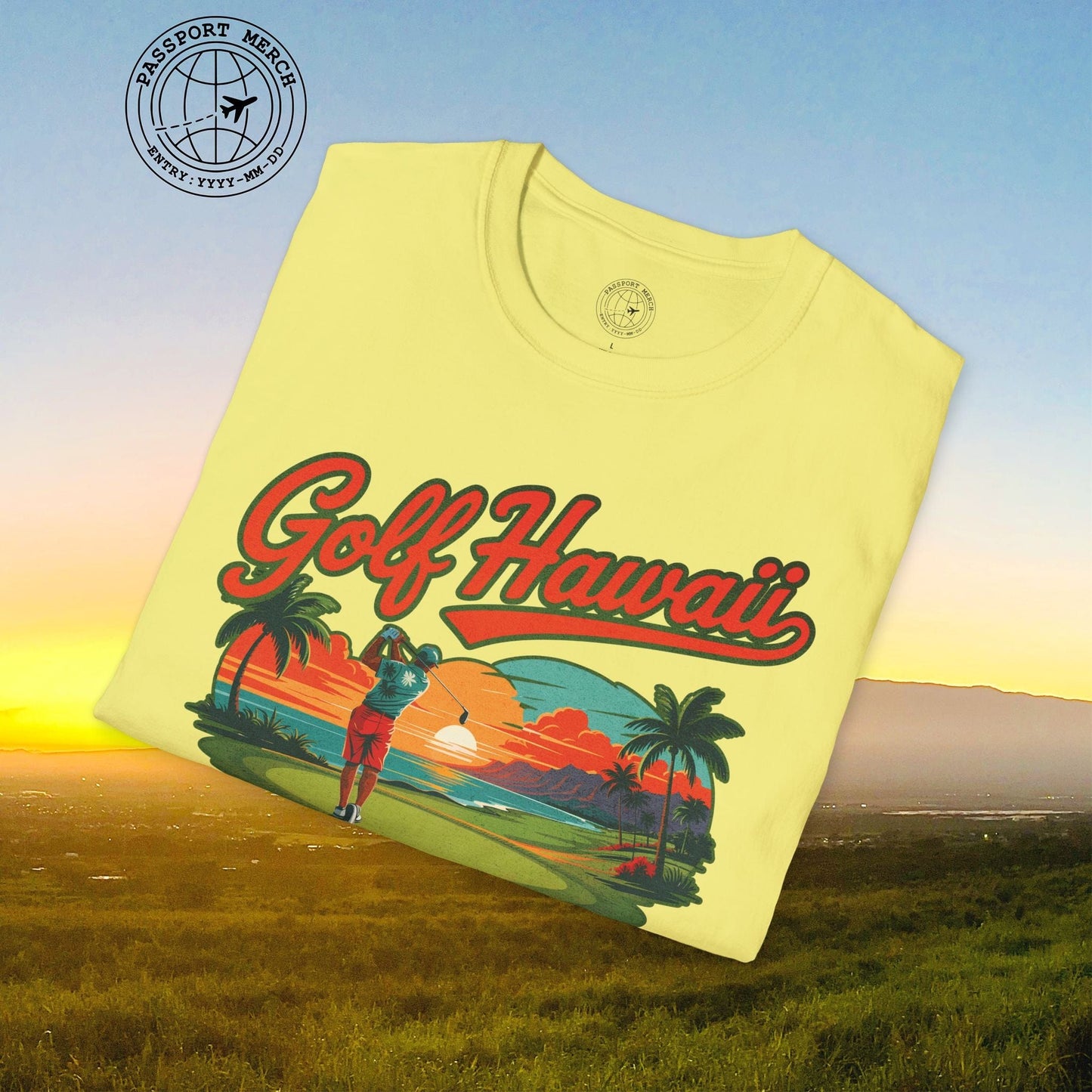 Retro Golf Hawaii T-Shirt