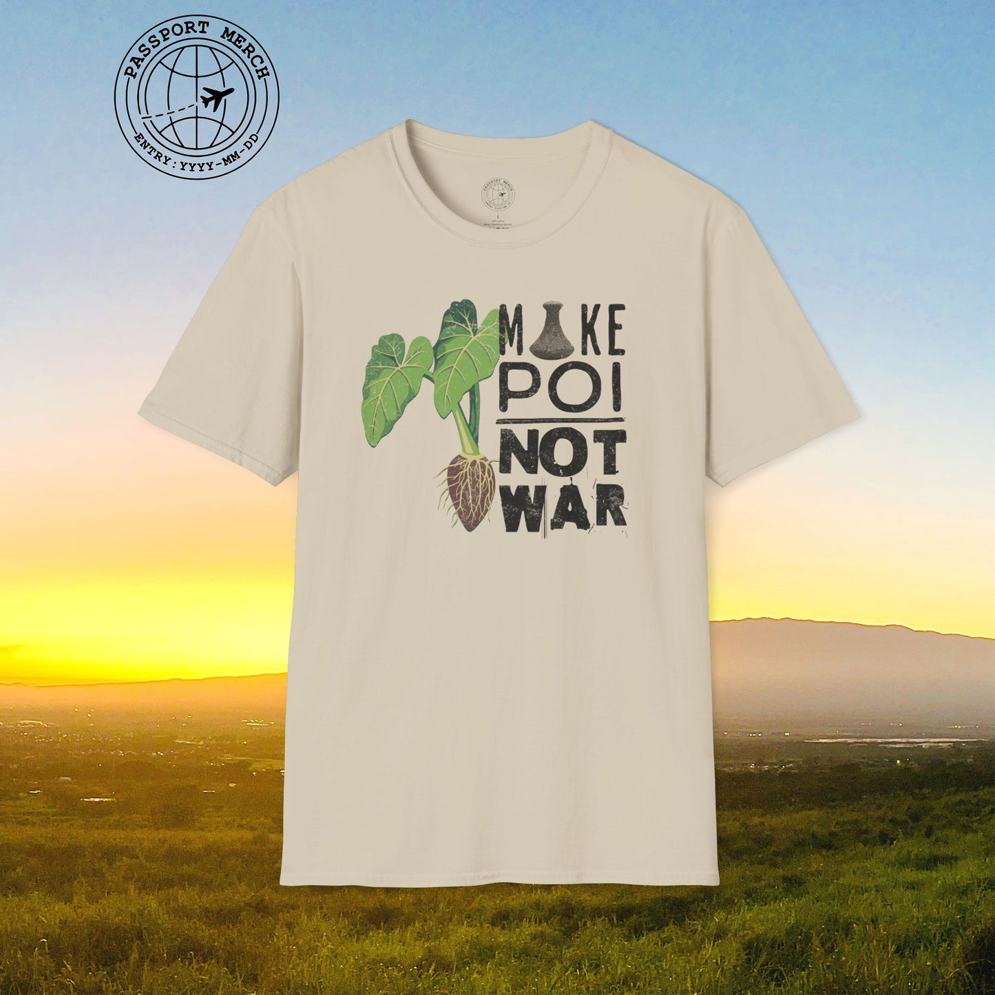 Make Poi Not War, Hawaii T-Shirt