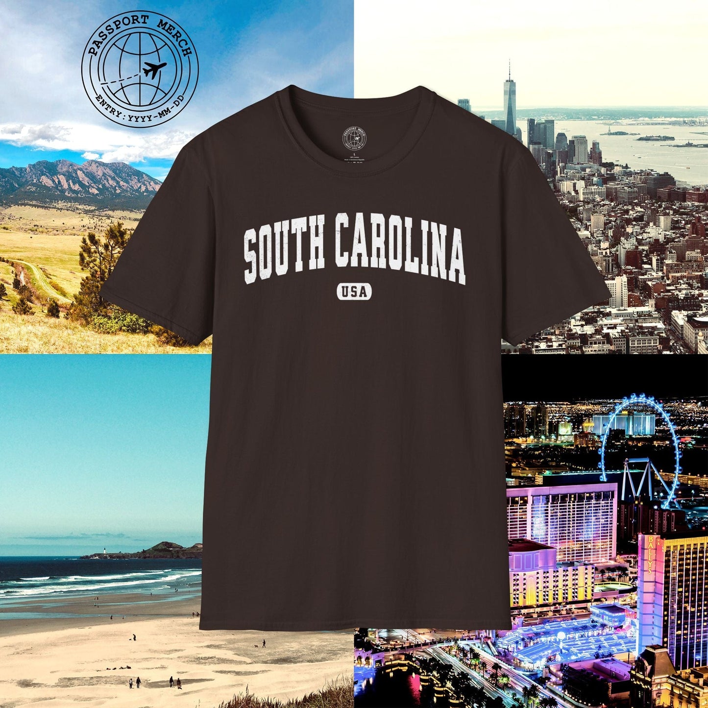 Classic Athletic, South Carolina (50 States Edition) T-Shirt