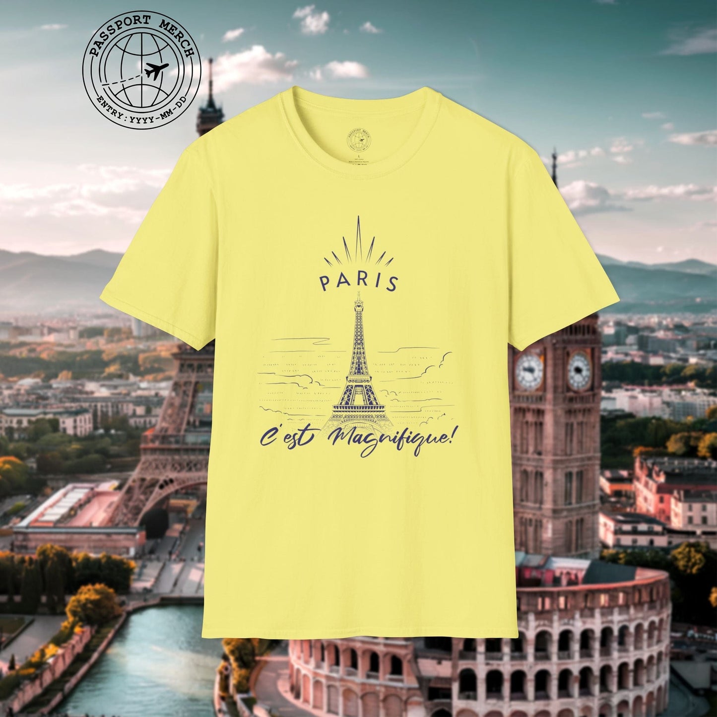 Paris C'est Magnifique France T-Shirt