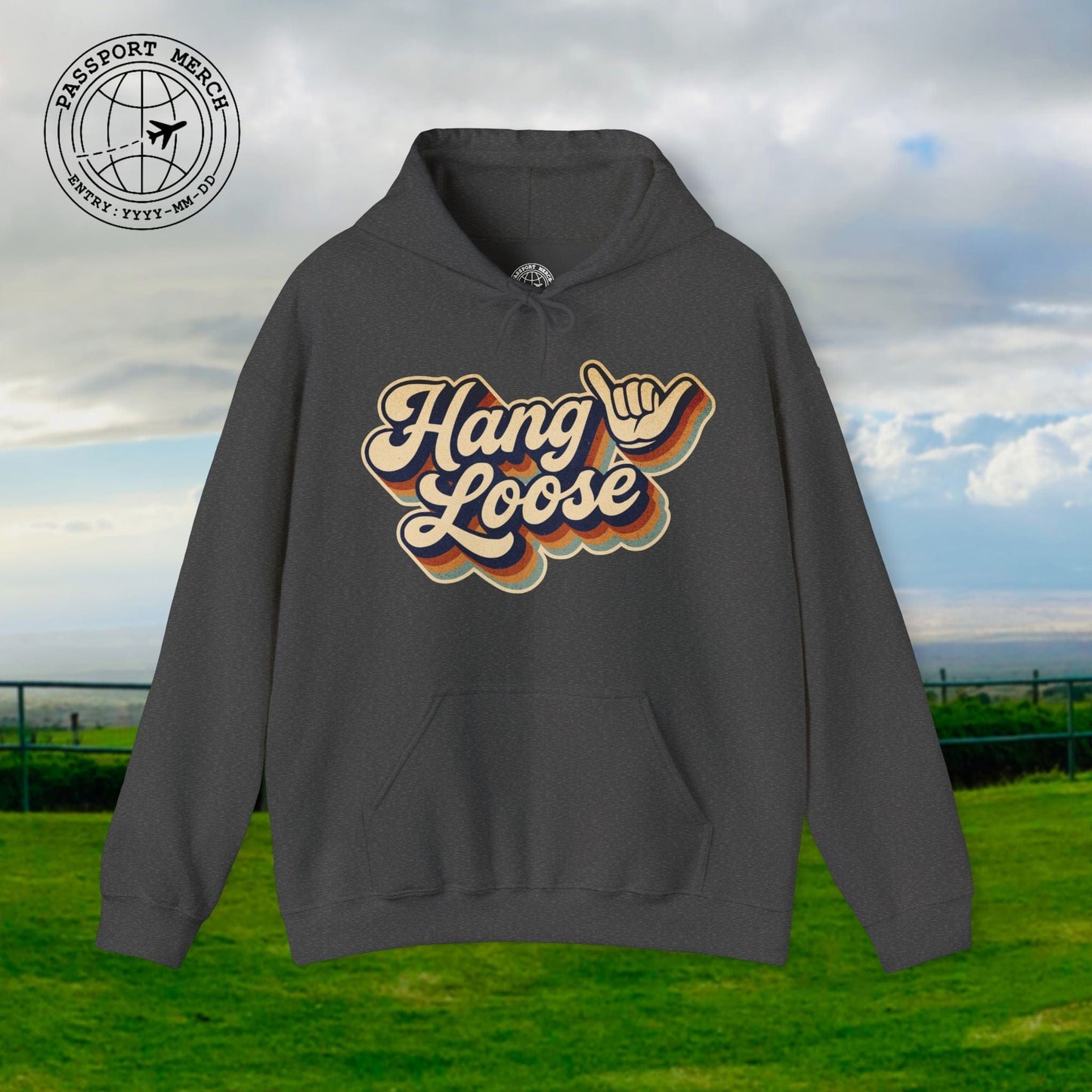 Classic 70s, Hang Loose, Hawaii Hoodie