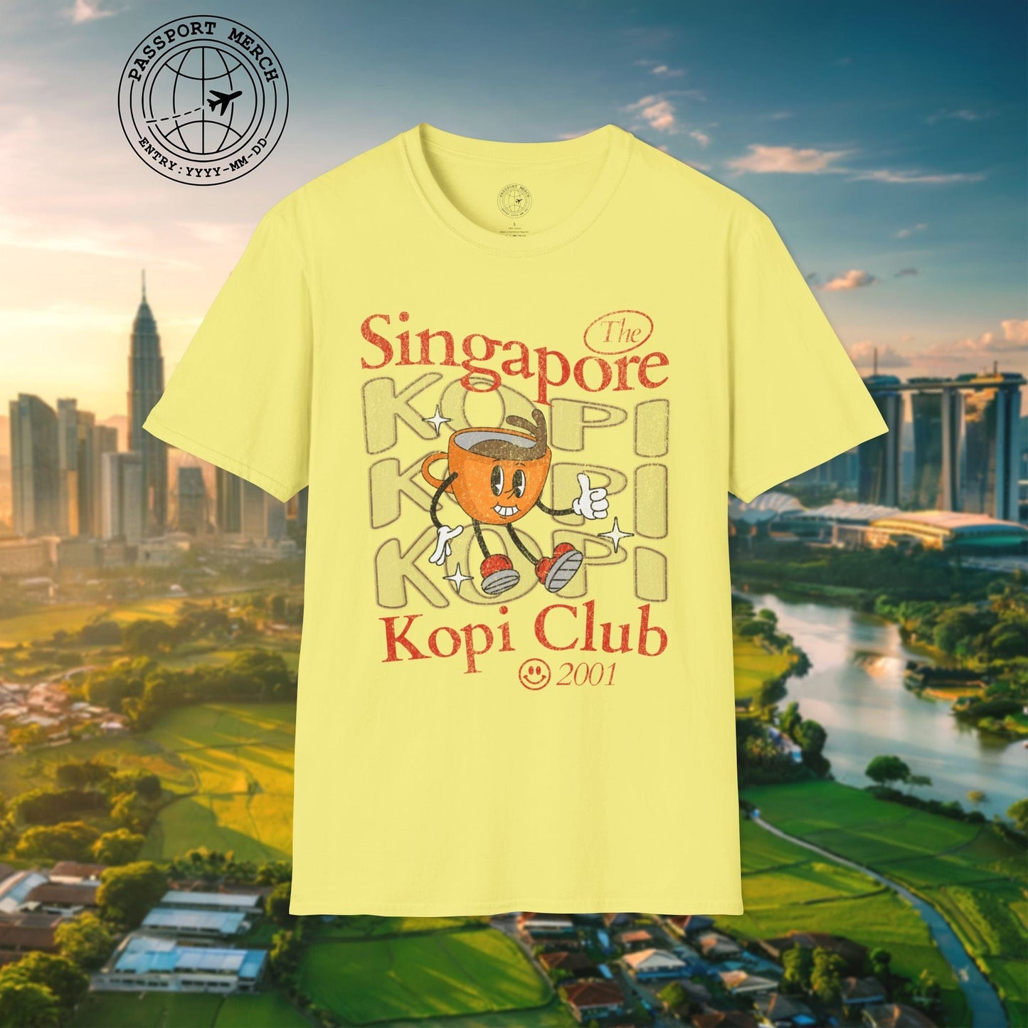 Singapore Kopi Club T-Shirt
