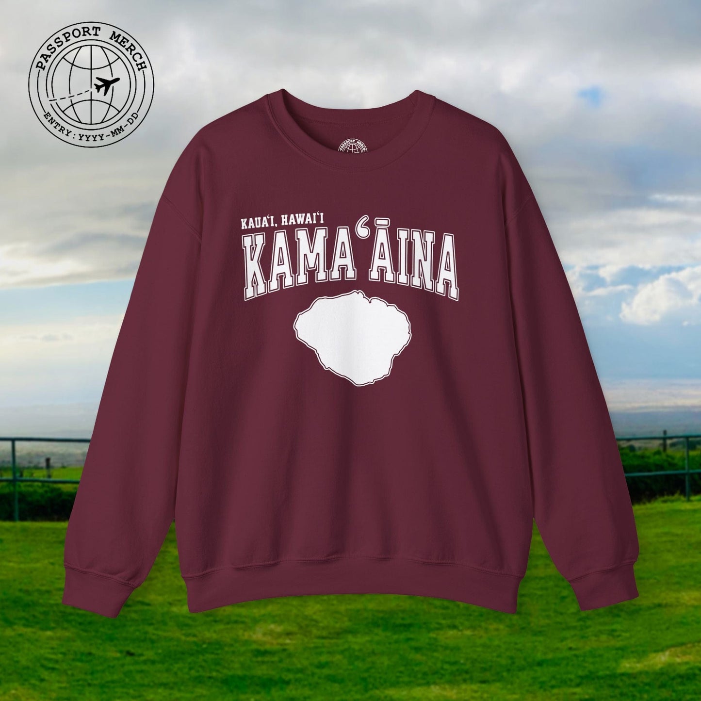 Classic University (Kamaaina Edition), Kauai, Hawaii Crewneck