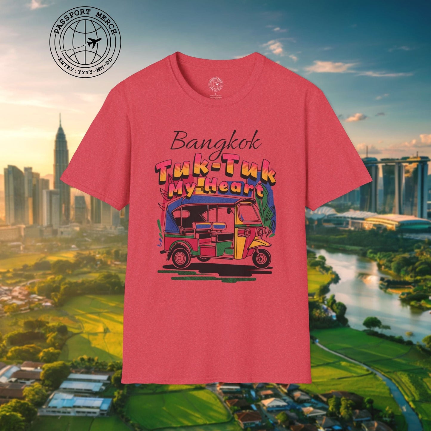 Bangkok Tuk-Tuk My Heart Thailand T-Shirt