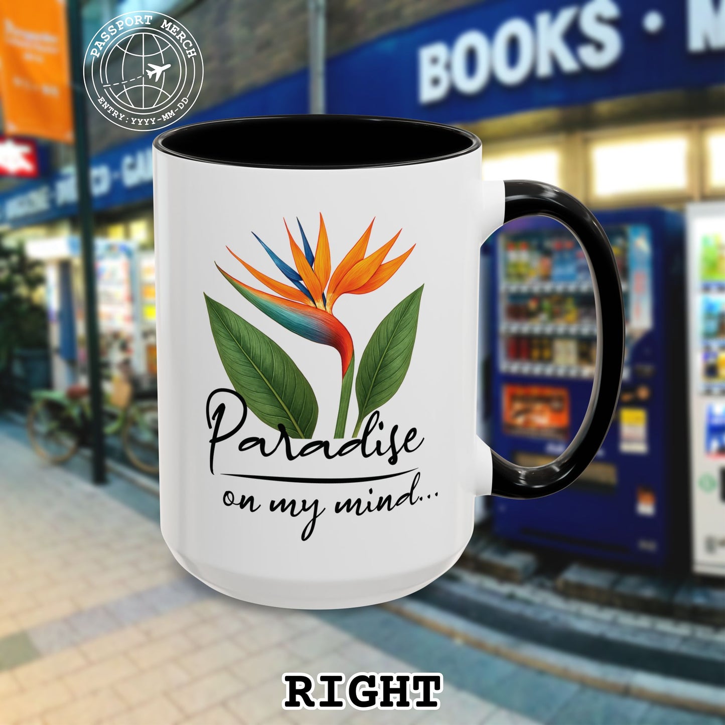 Paradise on My Mind, Hawaii 15oz Mug