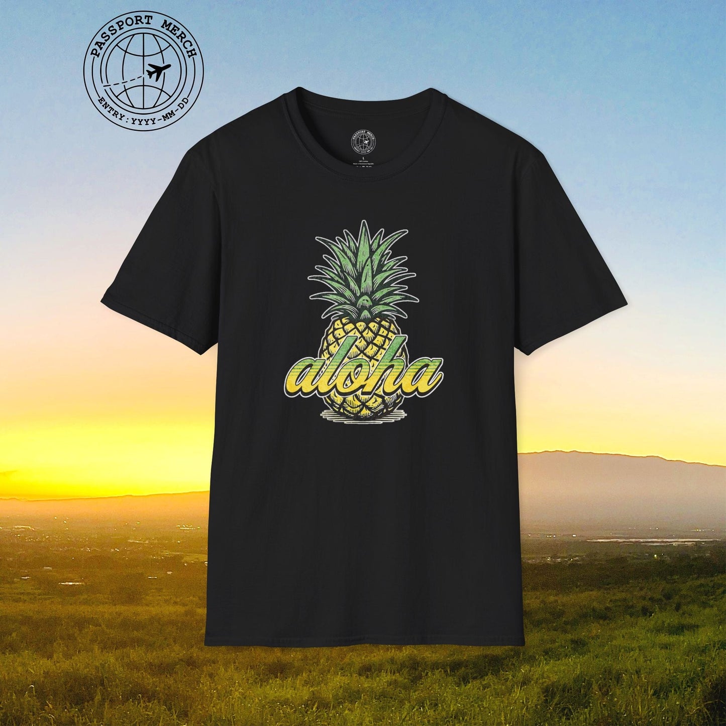 Maui Pineapple Aloha Hawaii T-Shirt