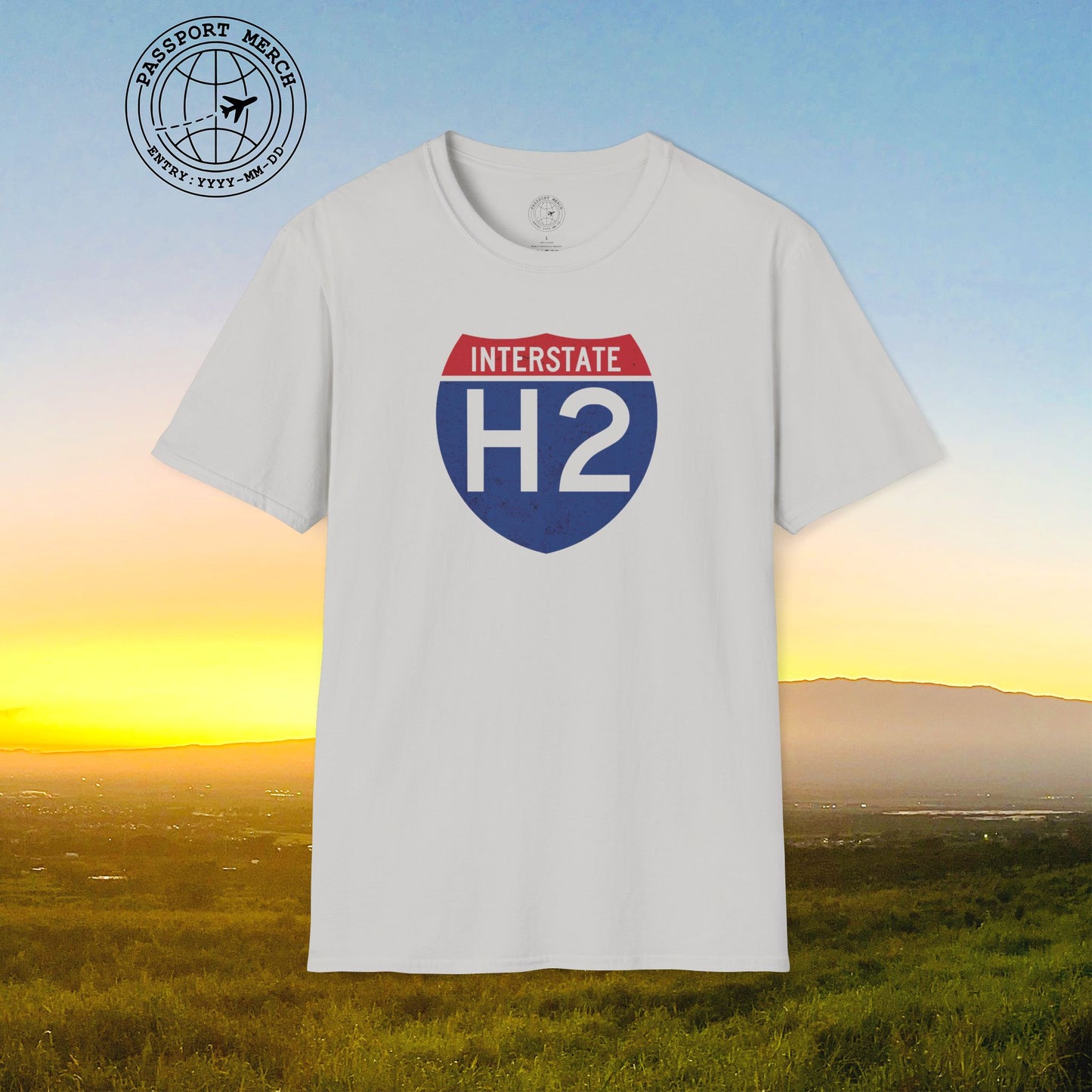 Signs of Wanderlust, Interstate H2, Hawaii T-Shirt