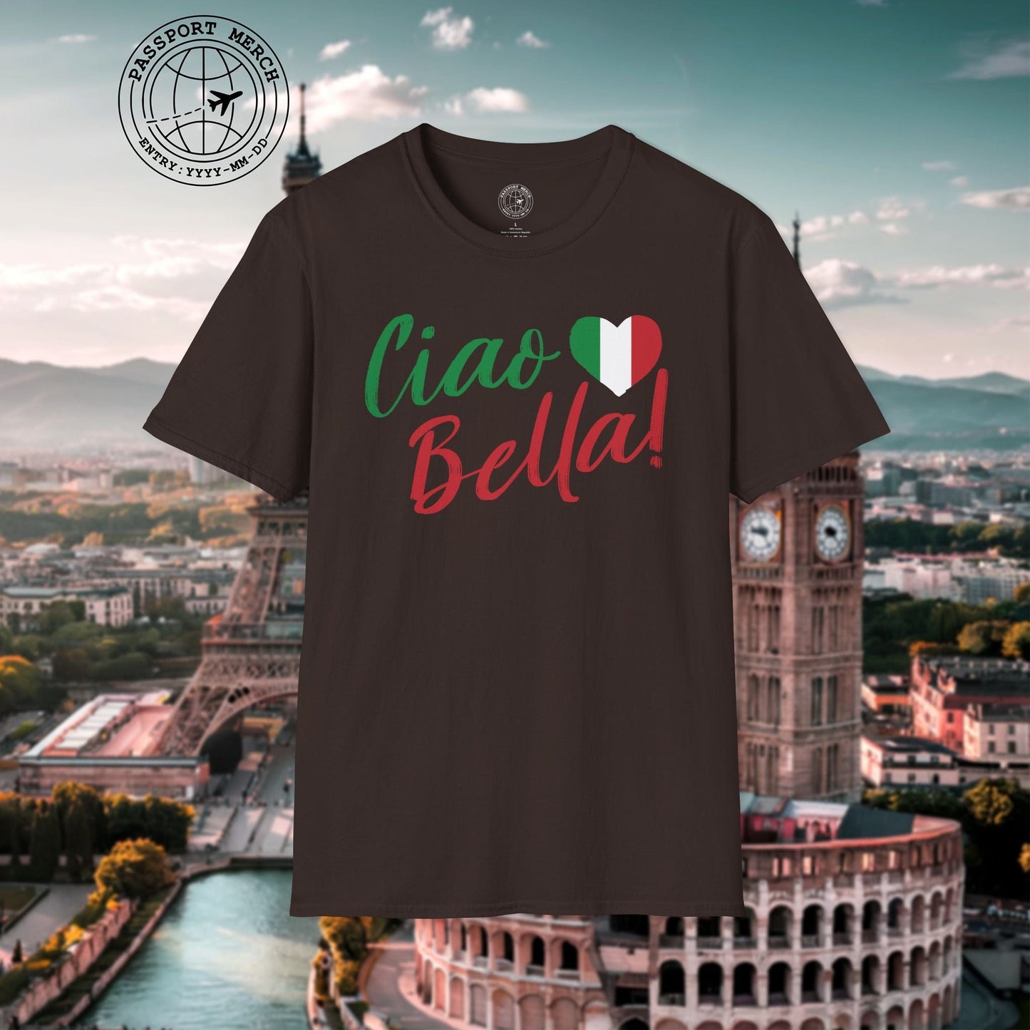 Ciao Bella Heart Italy T-Shirt